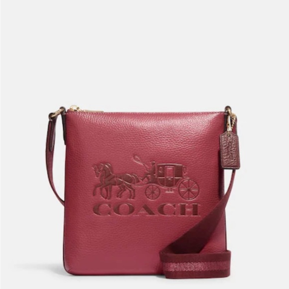Coach mini Rowan file crossbody Horse & Carriage bag. Style CE874. - Picture 1 of 13